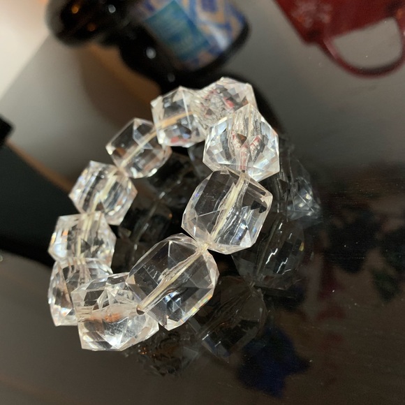 Big clear beads bracelet🤍💎 - Picture 3 of 8